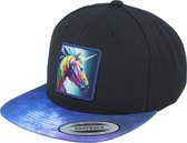 Hatstore- Kids Unicorn Space/Black Snapback - Unicorns Cap