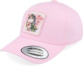 Hatstore- Kids Unicorn Love Patch Pink Adjustable - Unicorns Cap