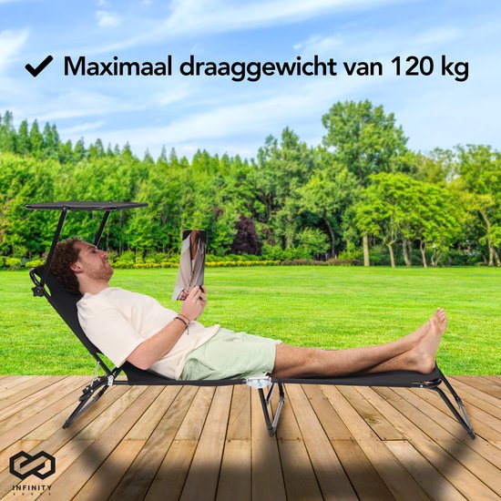Forza Russi ligbed set 3-delig stapelbaar verstelbaar - Kees Smit