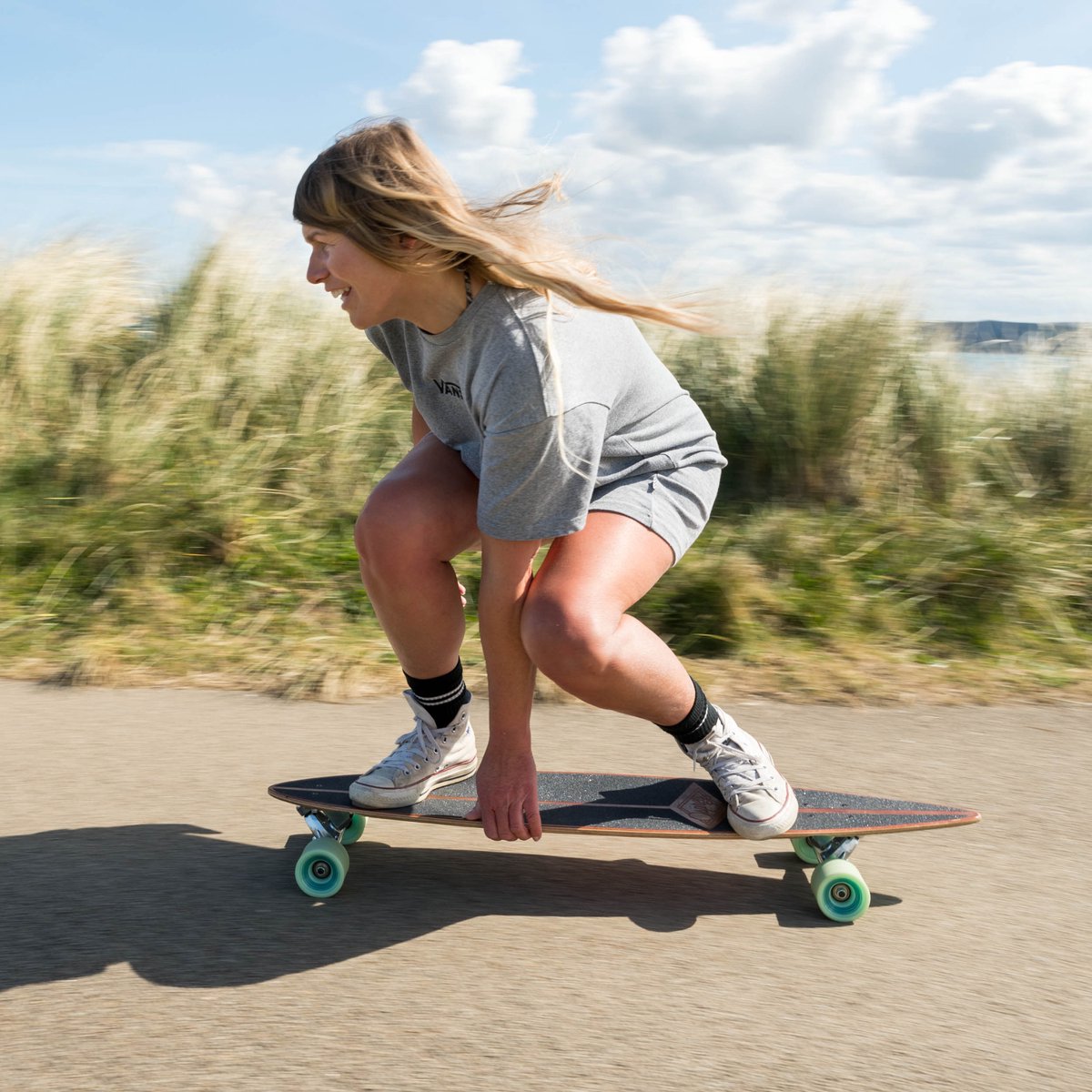Osprey Wood Grad 40" Pintail Longboard - ABEC 9 — afbeelding 9