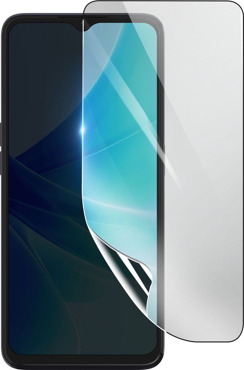 3mk, Geschikt voor Oppo A57, Schokbestendige Hydrogel Screenprotector, Transparant