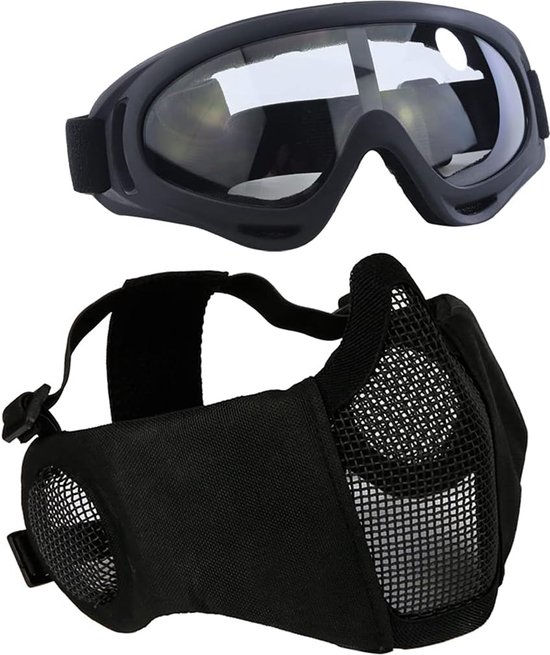 Airsoft Masker - Airsoft Helm - Paintball Masker - Airsoft Bescherming - Airsoft Accesoires - Airsoft Kleding