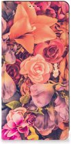 Coque de téléphone Cadeau pour Mère Adapté pour Samsung Galaxy S23 FE Flipcase Bouquet de Fleurs