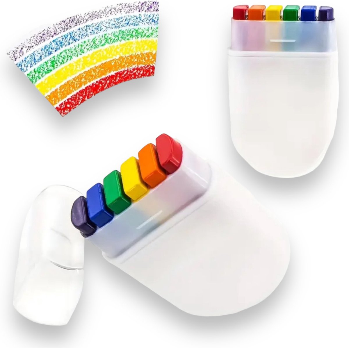 Laat Je Ware Kleuren Zien met Kinky Pleasure Regenboog Flag Schmink
