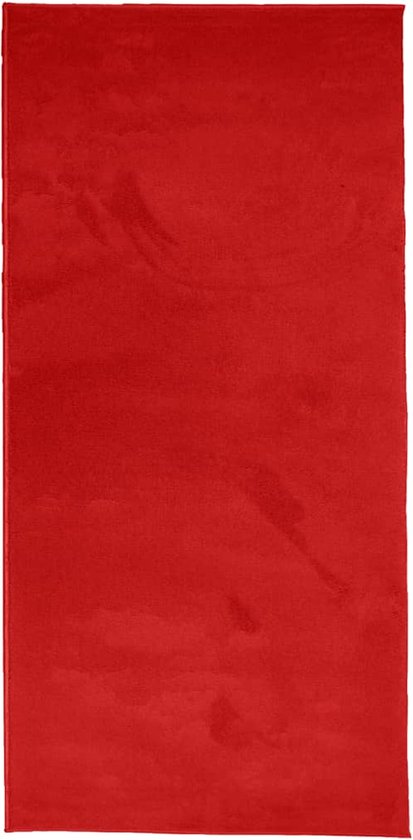 vidaXL-Vloerkleed-OVIEDO-laagpolig-100x200-cm-rood