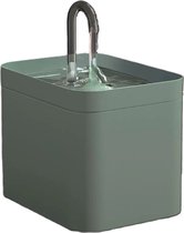 Femell - Kattendrinkfontein - Elektrische water dispenser - Waterbak met filter - Waterpomp voor stromend water - Mintgroen - Stromend water voor katten