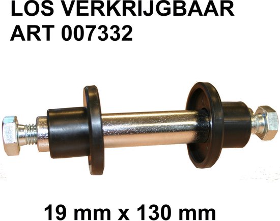 Benson Groot kruiwagenwiel - rode velg - naaldlager - 400 x 100 mm - 180 kg draagkracht van Benson — afbeelding 4