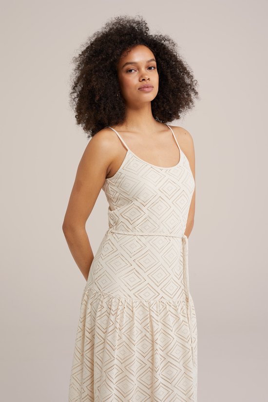 WE Fashion Dames maxi jurk met dessin bol