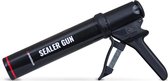 Premtech Sealer Gun gesloten kitpistool kitspuit 225mm/310ml - zwart (400050)