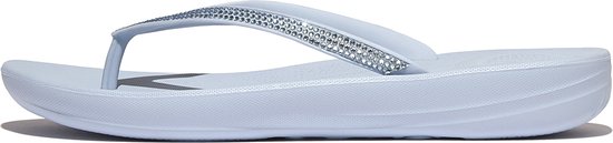 FitFlop Iqushion Ombre Sparkle Tongs BLEU - Taille 38