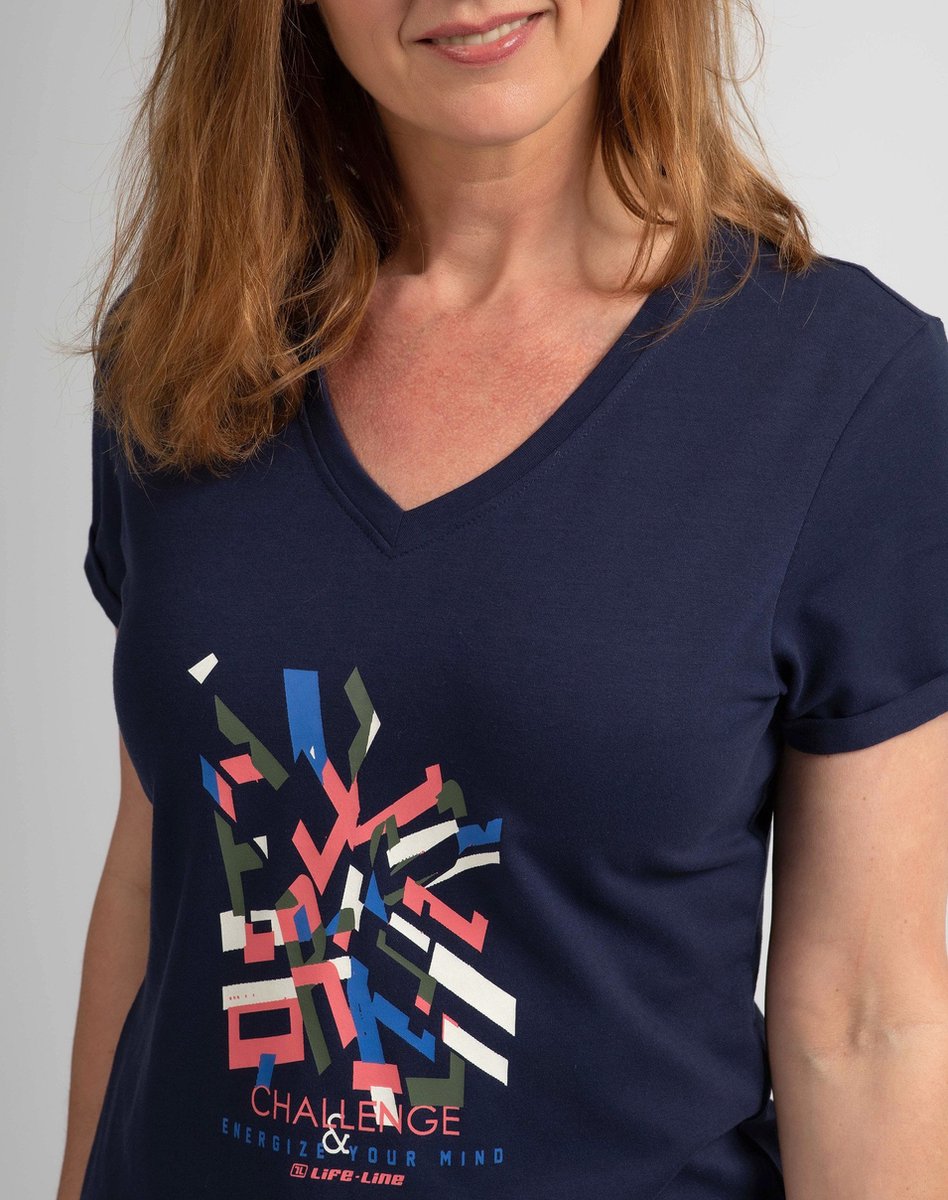 Shirt Esmee navy dames Life Line - 38