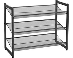 Shoe Rack Plastic / schoenenrek \ Office Shelf Open Shelves - Bookcase, Bookshelf, Standing Shelf, Easy Mounting for Living Room Bedroom Kitchen