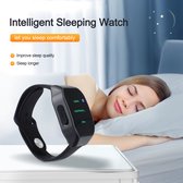 Aide au sommeil EMS - Montre le pouls des micro-courants - Aide au sommeil rapide - Bracelet intelligent - Anti-anxiété - Dispositif d'hypnose pour insomnie Soulagement de la pression -