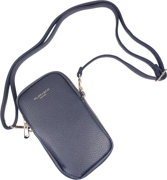 Flora & Co - Paris - Handy Crossbody sac à main/téléphone pour téléphone portable - téléphone portable - bleu