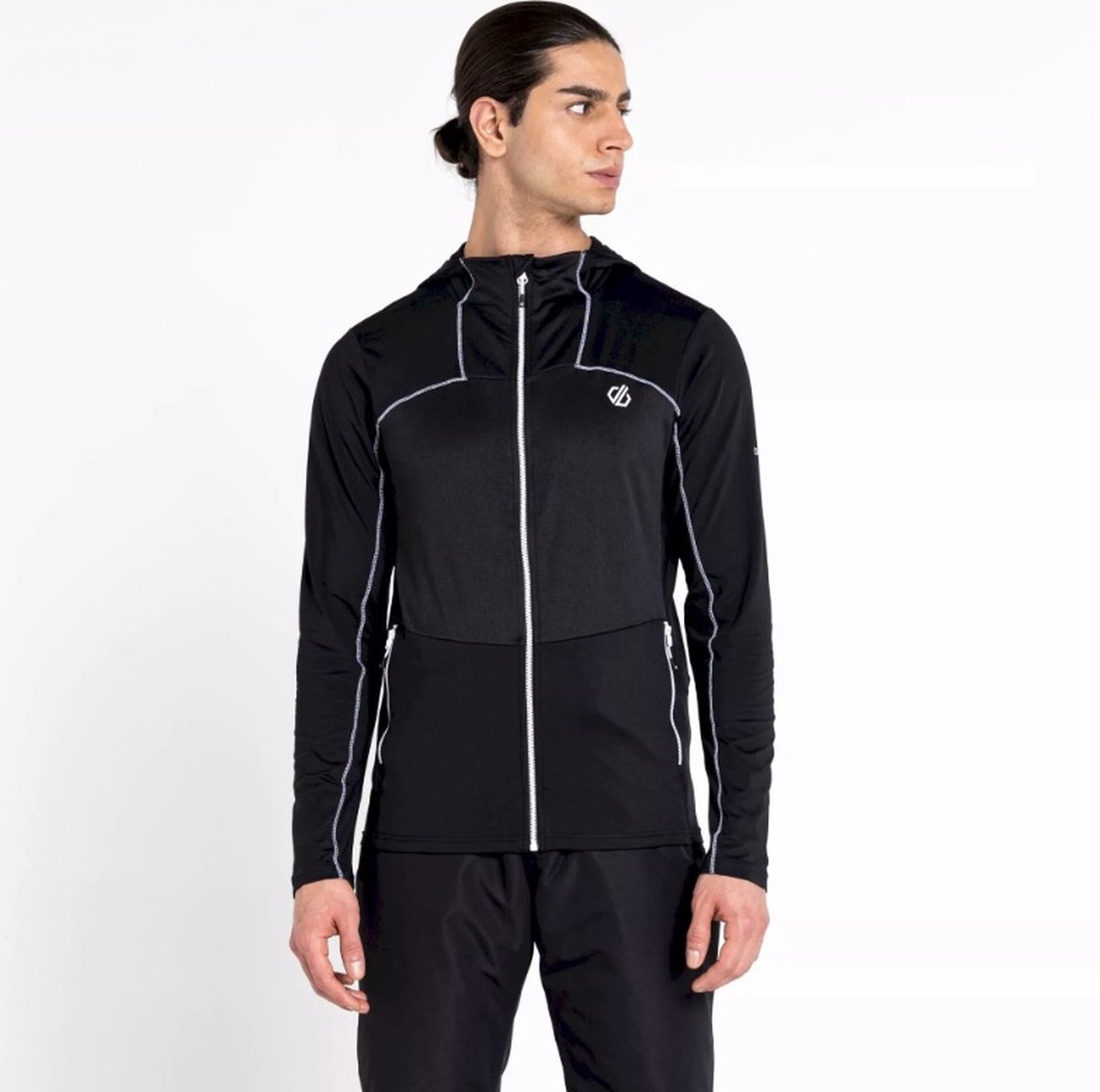 Dare2B Heren Revive II Core Stretch Hoodie Zwart