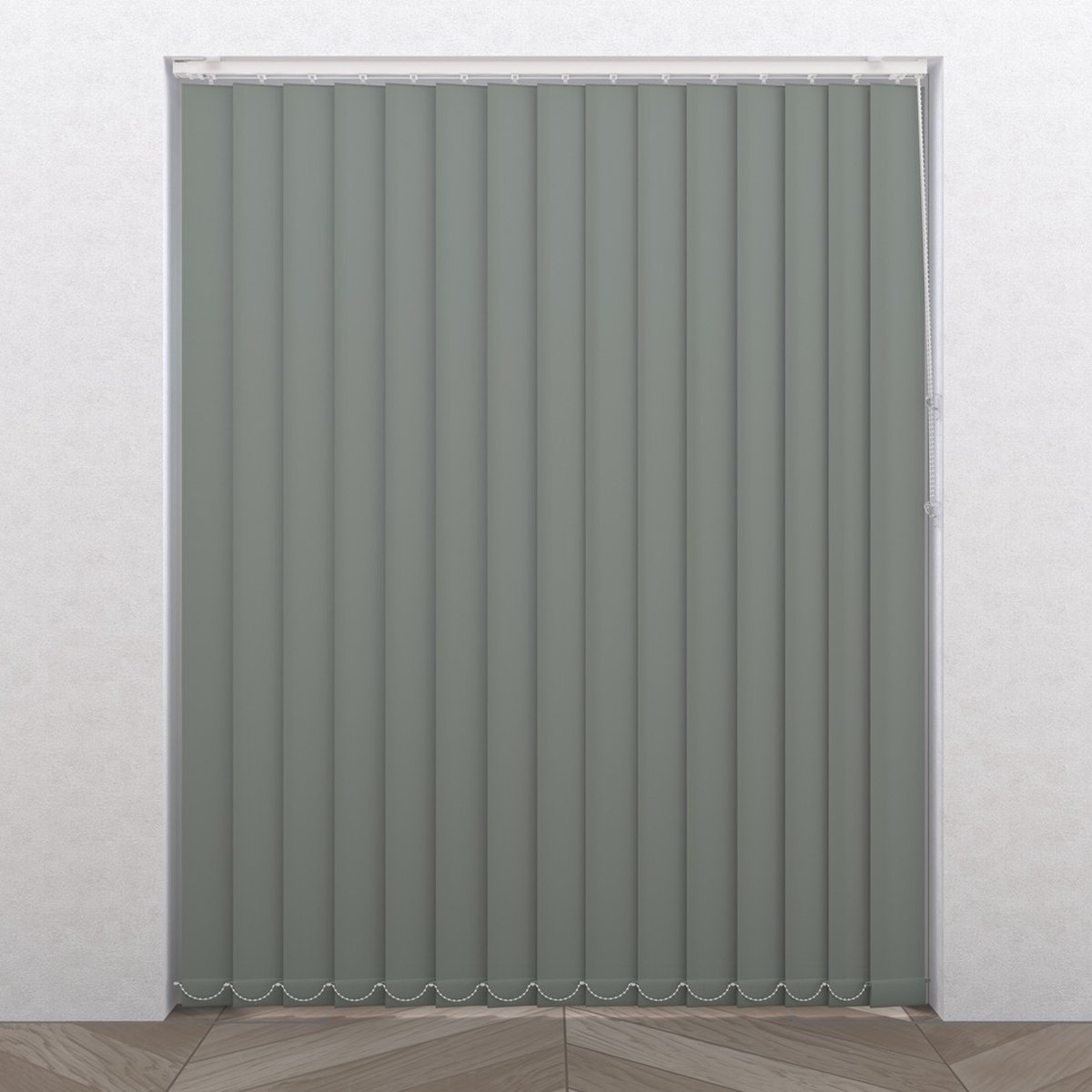Lamellen set Easy Line - Transparant - Grey - 40 x 260 - 5 lamellen