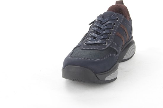 Xsensible Mannen Nubuck Lage sneakers / Herenschoenen 30073.2 - Blauw -  Maat 44 | bol.com