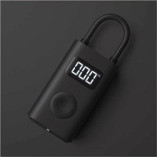 Xiaomi Mijia Draagbare Smart Digitale Bandenspanning Detectie Elektrische Inflator Pomp - Zwart van Xiaomi — afbeelding 3