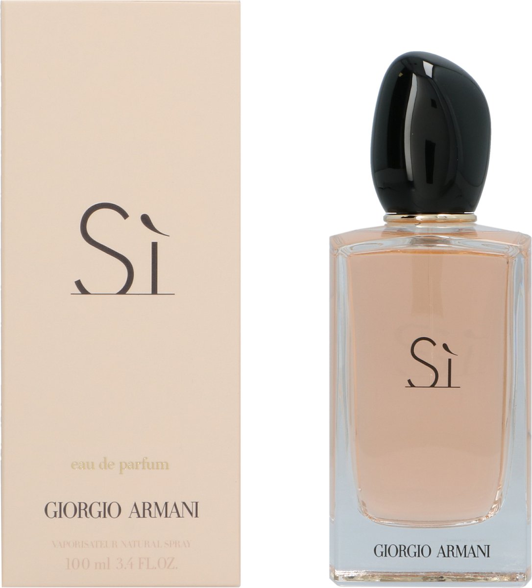 Moederland Jabeth Wilson Versterken Giorgio Armani Sì 100 ml - Eau de Parfum - Damesparfum | bol.com