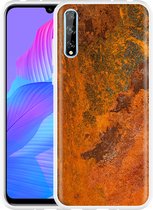 Huawei P Smart S Hoesje roestig metaal Designed by Cazy