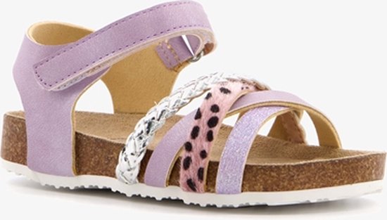 Meisjes bio sandalen Paars Maat 25 bol