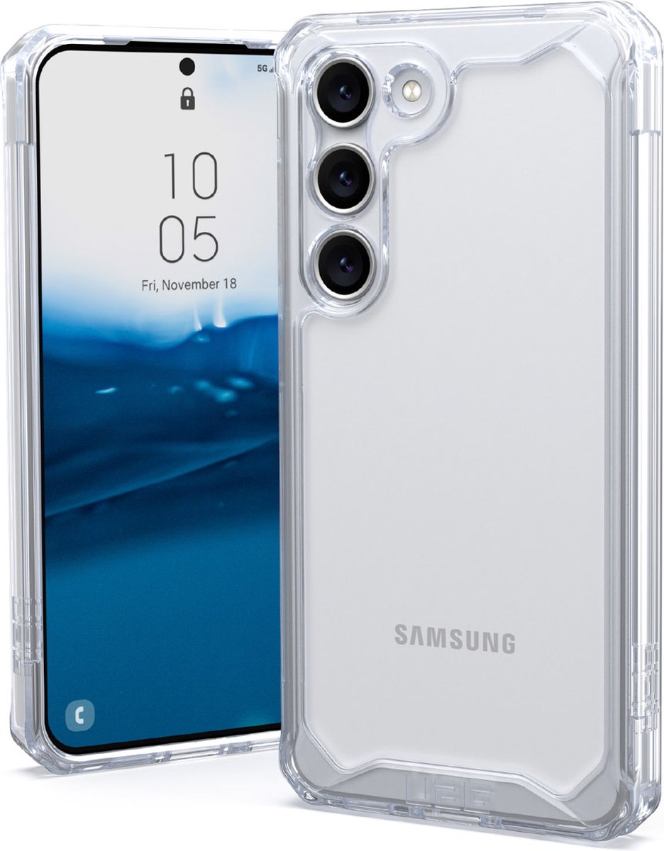 Urban Armor Gear Plyo Samsung Galaxy S23 Hoesje Back Cover Ice