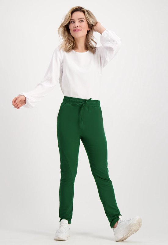 Broek travelstof groen sale