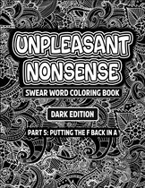Scheldwoorden kleurboek van HugoElena- Unpleasant nonsense: putting the F back in A - deel 5 - Kleurboek voor volwassenen - Engelse editie