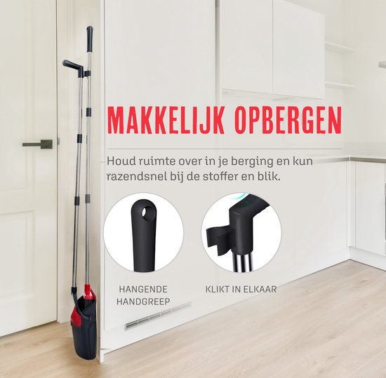 Balayette et pelle Rouge