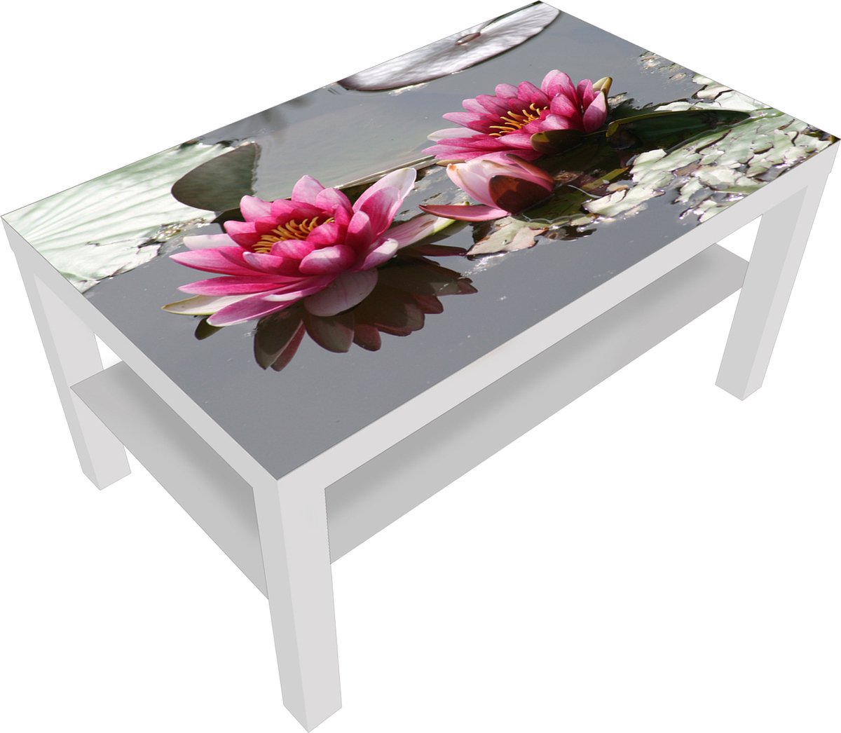 IKEA LACK Table basse Plateau en Verres 90x55cm Table d'appoint Salon Table...