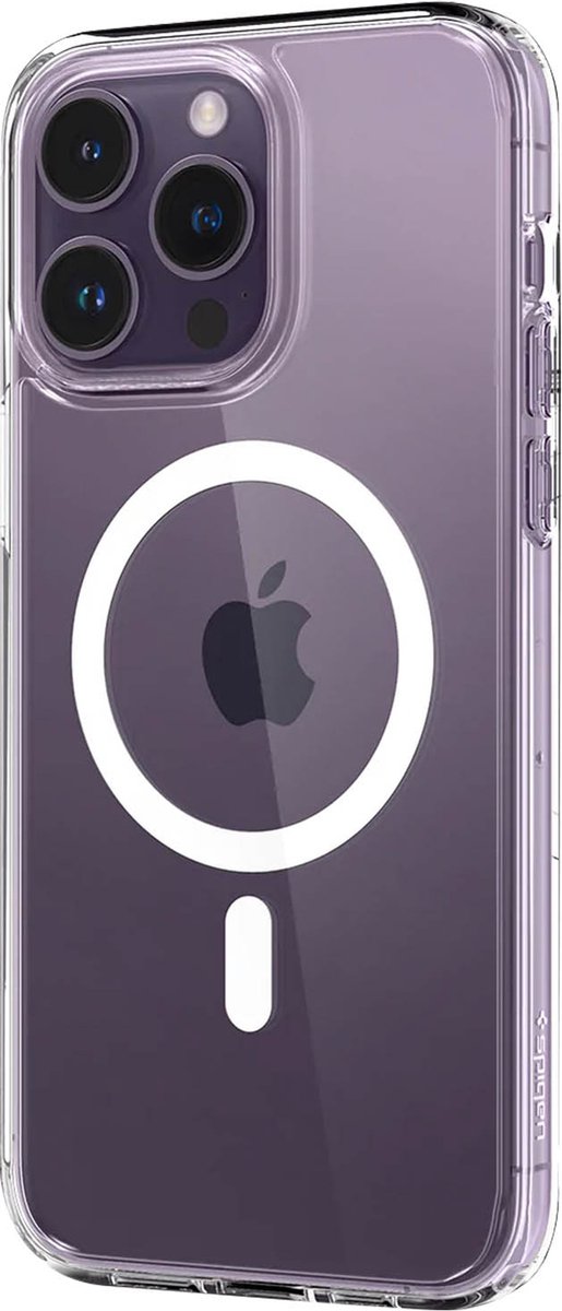 Spigen Ultra Hybrid MagSafe iPhone 14 Pro Max Hoesje Wit