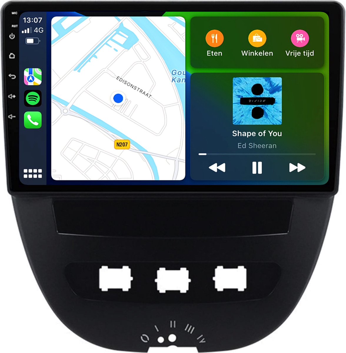 Toyota Aygo 1GB CarPlay | 2005 t/m 2013 | Android Auto