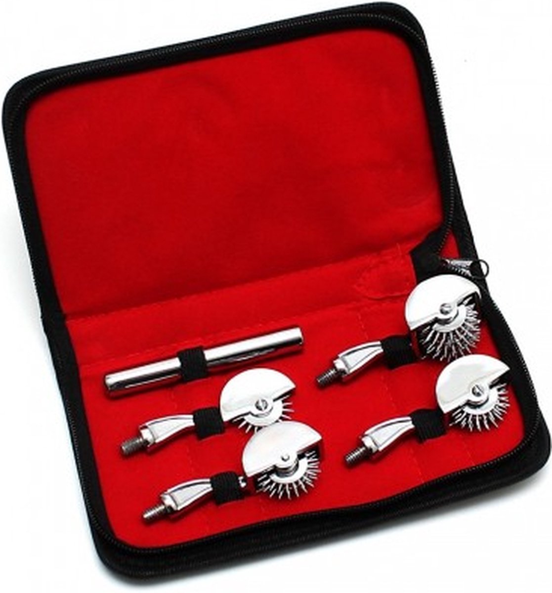 Goedkoopste Bondage Play - verchroomd pinwheel set