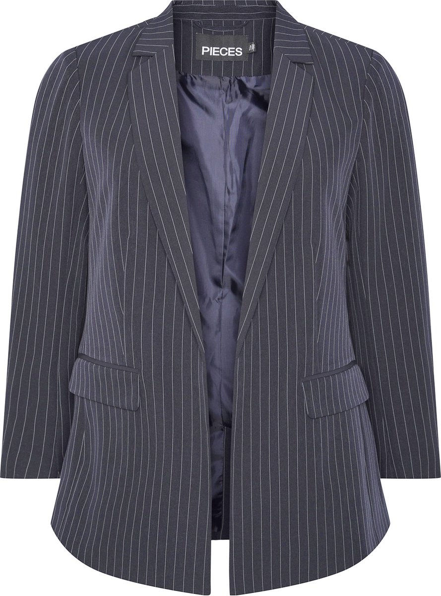 PIECES PCBOSSY LS LOOSE STRIPED BLAZER NOOS QX Dames Blazer - Maat 46