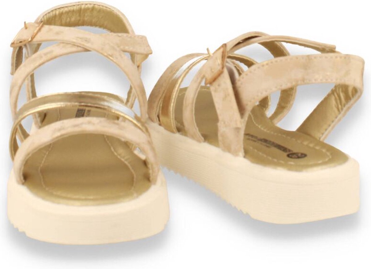 Sj Meisjes Sandaal | Beige | Maat: 28