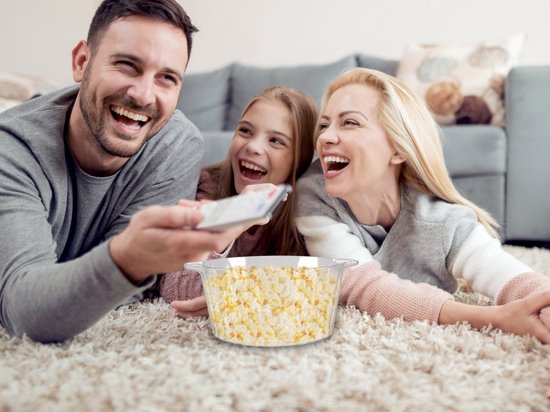 Beper P101CUD050 - Popcornmaker - Popcornmachine - Popcorn Popper - Popcorn Maker - Popcorn Maker Machine - Hot Air Popcorn Maker - Rood — afbeelding 5
