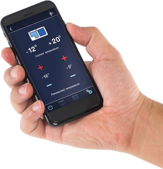 Truma Koelbox Compressor C69 AC/DC Dual Zone - Koelen en vriezen tot -22C - 69L inhoud - Digitaal display met turbofunctie van Truma — afbeelding 5