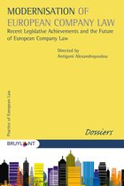 Pratique du droit européen - Modernisation of European Company Law