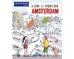 Kleur- en speurboek Amsterdam
