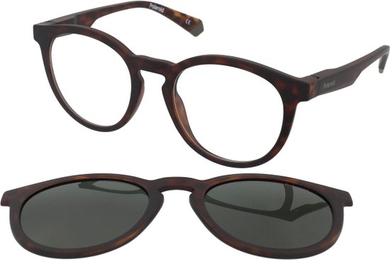 POLAROID PLD 2132/CS N9P MATTE HAVANA 49/19/140 UNISEX Zonnebrillen van Merkloos — afbeelding 3
