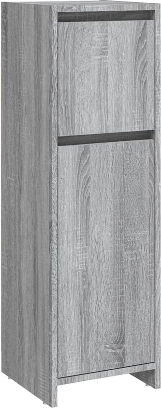 Badkamerkast 30x30x190 cm kopen | Artisanaal eikenkleurig
