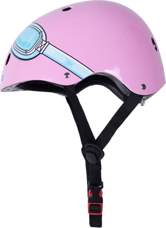 KiddiMoto Helm Pink Goggle - XS van KIDDIMOTO — afbeelding 4