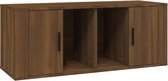 vidaXL-Tv-meubel-100x35x40-cm-bewerkt-hout-bruin-eikenkleur