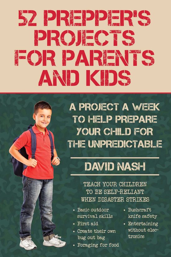 52 Prepper's Projects for Parents and Kids - cover