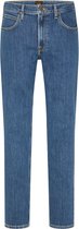 LEE Brooklyn Straight Mid Jeans - Heren - Stonewash - W32 X L34