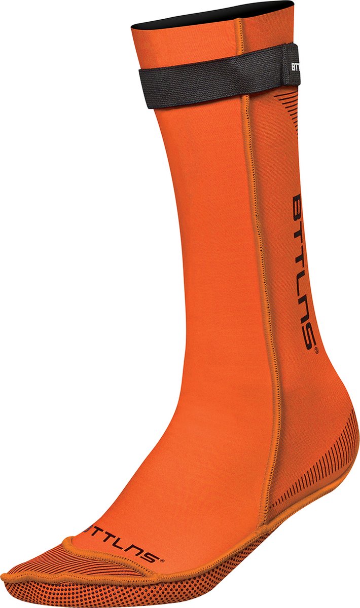 BTTLNS Neopreen zwemsokken - Zwemsokken - Neopreen zwemsokken unisex - 2mm neopreen - Beschermd tegen ijskoude en ruwe omstandigheden - Caerus 1.0 - Oranje - S (35-38)