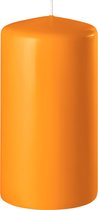 Enlightening Candles Cilinderkaars/stompkaars Oranje - 6 x 8 cm - 27 Branduren