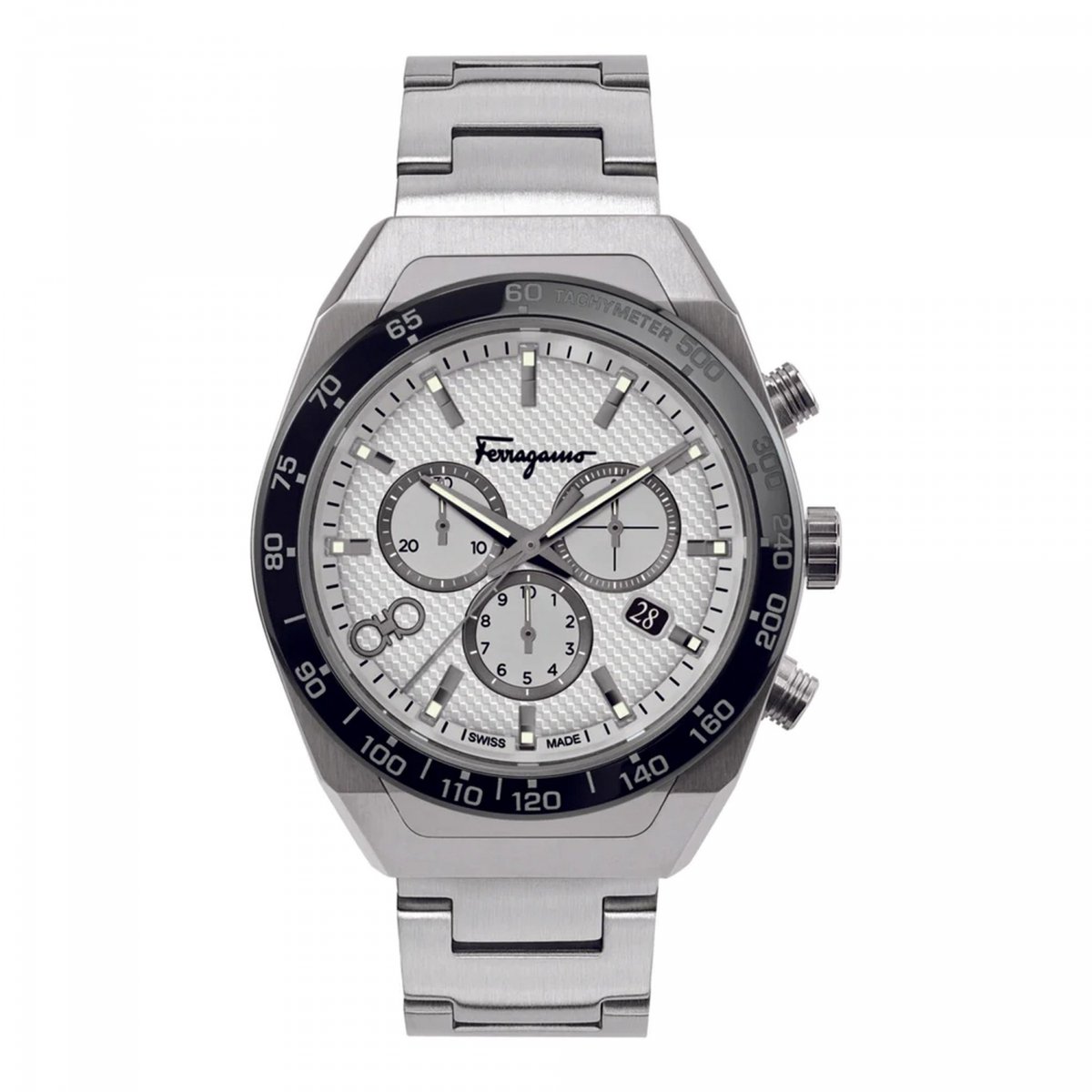 Salvatore Ferragamo SFHR00520 horloge mannen - Roestvrij Staal - zilver