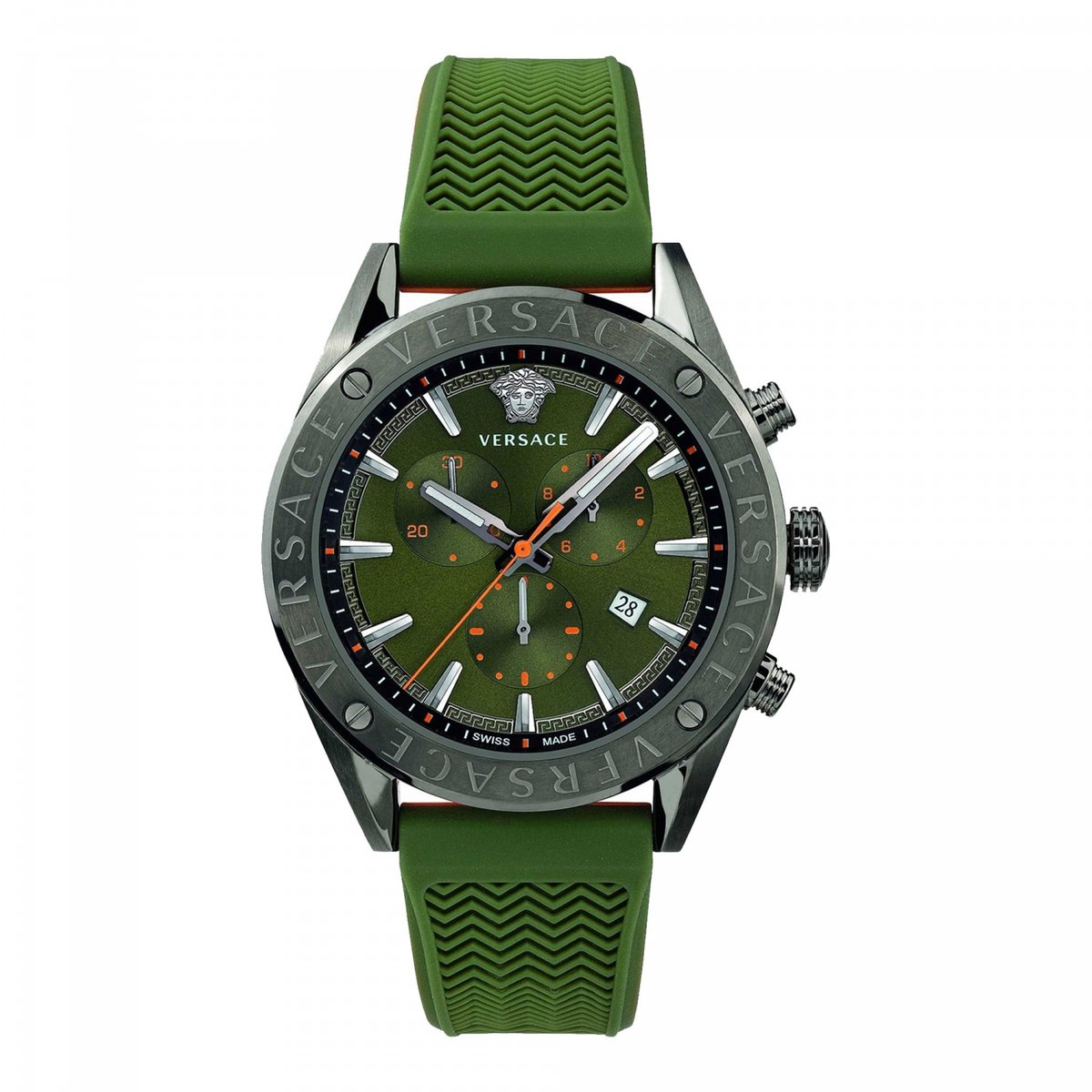 Versace VEHB00319 horloge mannen - Roestvrij Staal - zilver