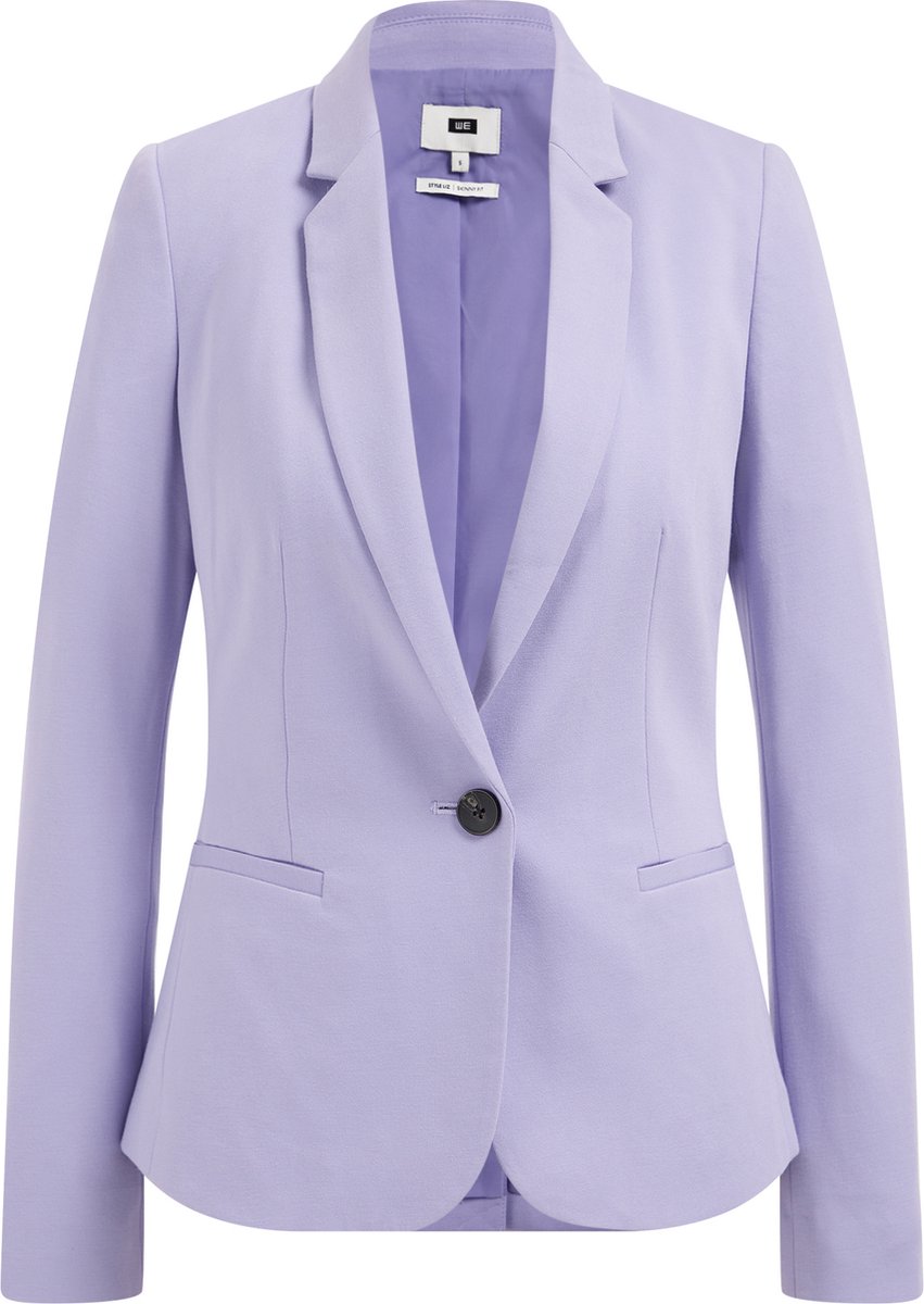WE Fashion Dames getailleerde jersey stretch blazer